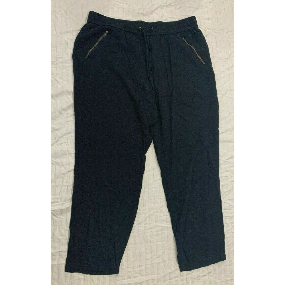 STYLE CO WOMENS RAYON CAPRIS PANTS SIZE L